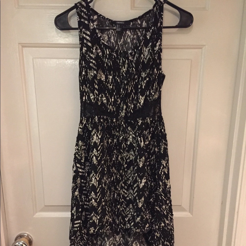 Forever 21 High-Lo mesh summer dress